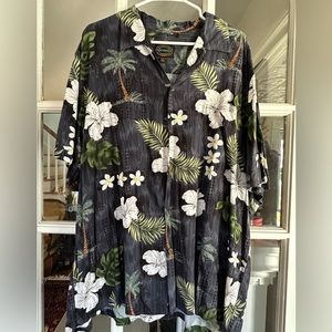 SOLD Aloha shirt made in Hawaii by Hawaiian Reserve Collection size XL
